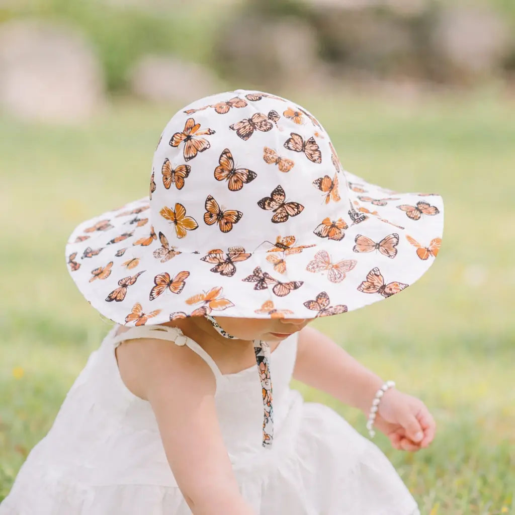 Butterflies Baby & Toddler Sunhat Upf 50+