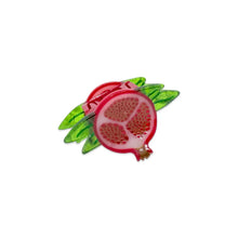 Load image into Gallery viewer, Mini Pomegranate Hair Claw Clip
