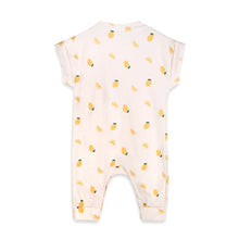 Load image into Gallery viewer, Lemon Kangaroo Pocket Baby Jumpsuit
