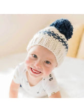 Load image into Gallery viewer, Rebel Natural Knit Beanie Hat
