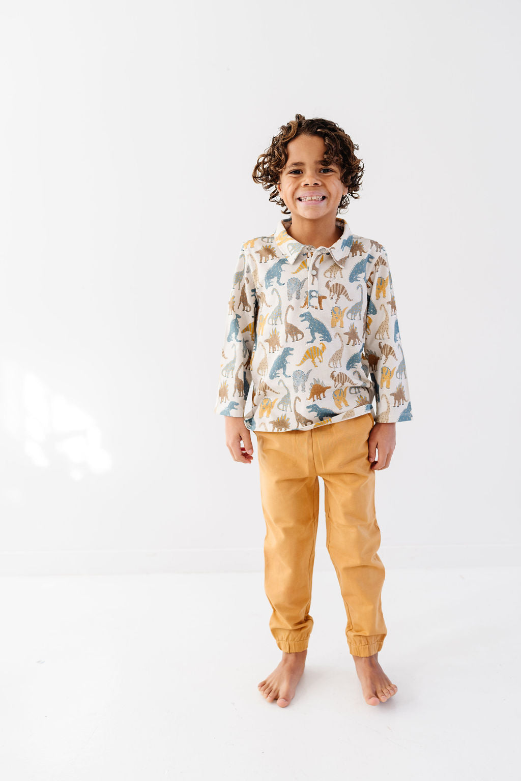 Dinosaur Beau Polo Shirt