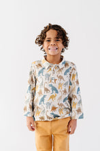 Load image into Gallery viewer, Dinosaur Beau Polo Shirt
