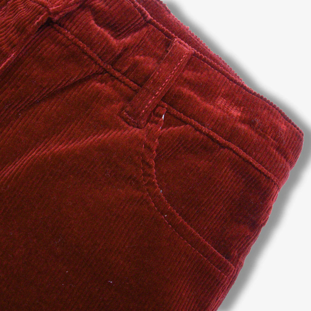Slim Cords - Brick Red