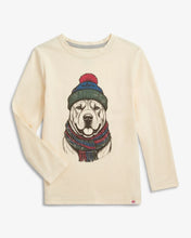 Load image into Gallery viewer, Winter Dog Graphic Long Sleeve Tee
