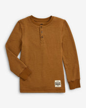 Load image into Gallery viewer, Thermal Henley - British Khaki
