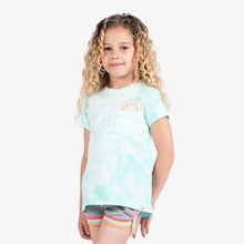 Load image into Gallery viewer, Pocket Tee - Aqua Cloud
