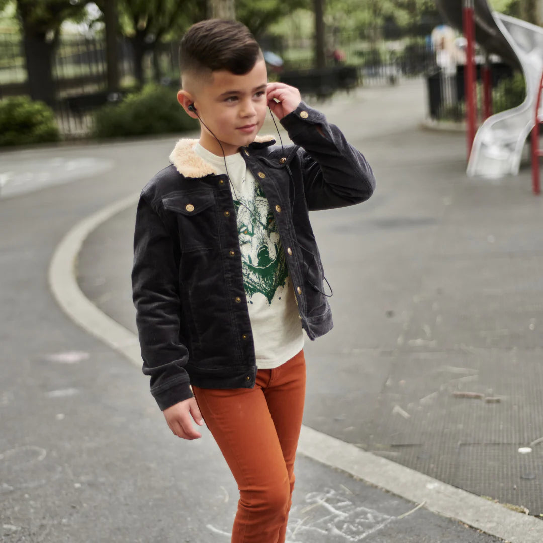 Heritage Cord Jacket - Vintage Black