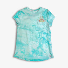 Load image into Gallery viewer, Pocket Tee - Aqua Cloud
