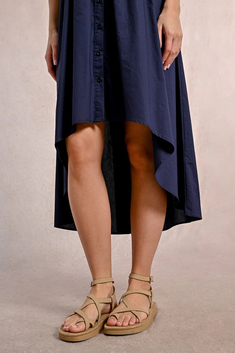 Asymmetrical Shirt Dress