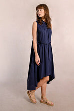Load image into Gallery viewer, Asymmetrical Shirt Dress
