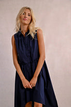 Load image into Gallery viewer, Asymmetrical Shirt Dress
