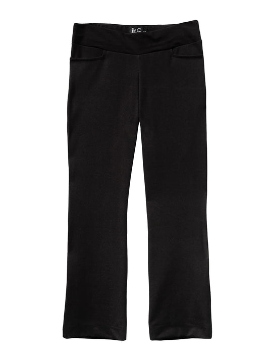 Audrey Pant Black Solid Knit