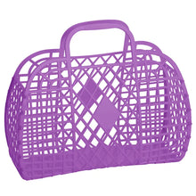 Load image into Gallery viewer, Retro Basket - Large (several colors)
