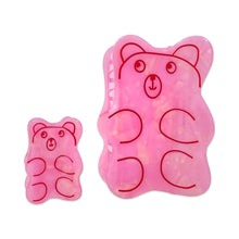 Load image into Gallery viewer, Mini Pink Gummy Bear Hair Claw Clip
