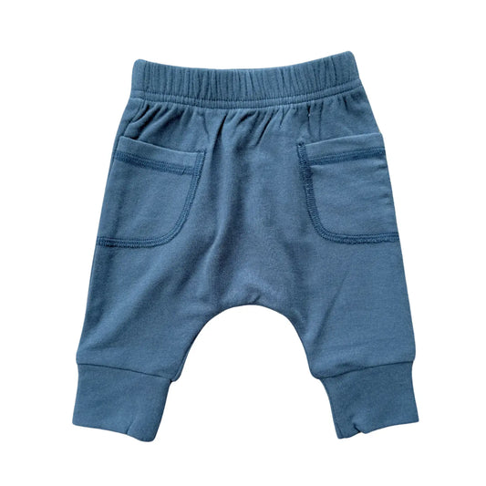 Baby Pocket Pants Bamboo/Cotton - Midnight