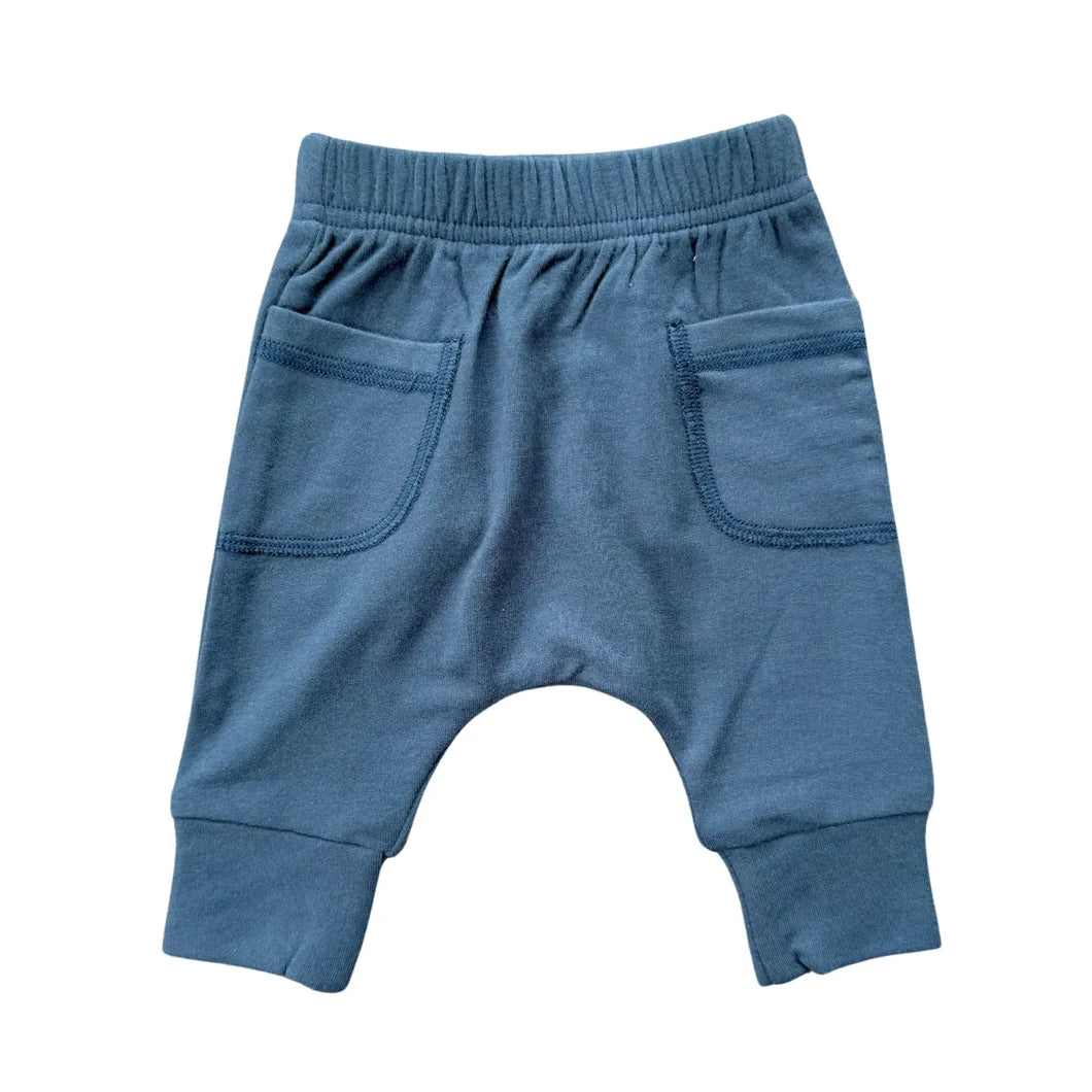 Baby Pocket Pants Bamboo/Cotton - Midnight