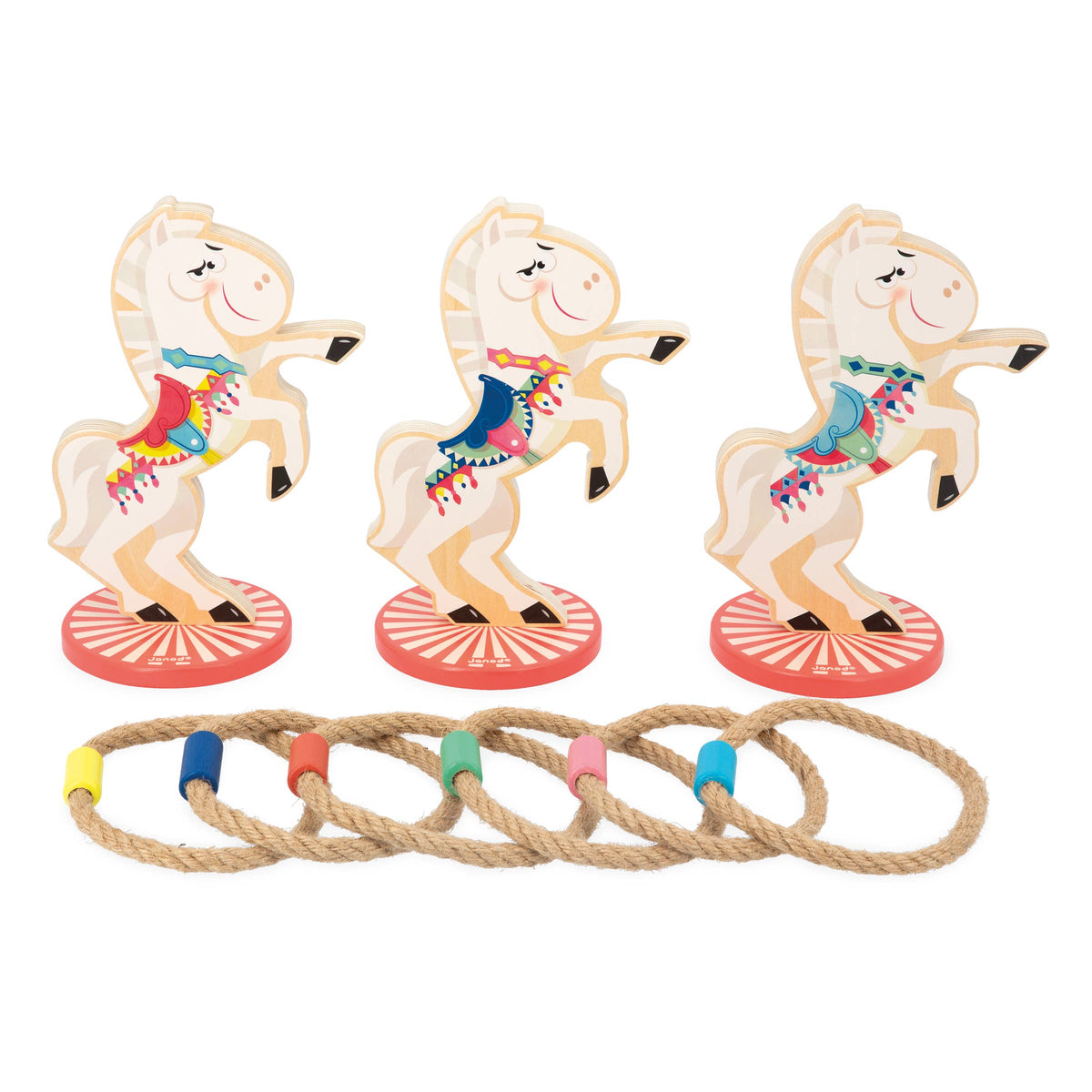 Applepop Horse Ring Toss Game