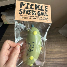 Load image into Gallery viewer, Pickle Stress Ball
