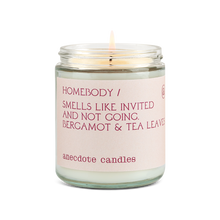 Load image into Gallery viewer, Homebody Candle (Bergamot &amp; Tea Leaves) Candle
