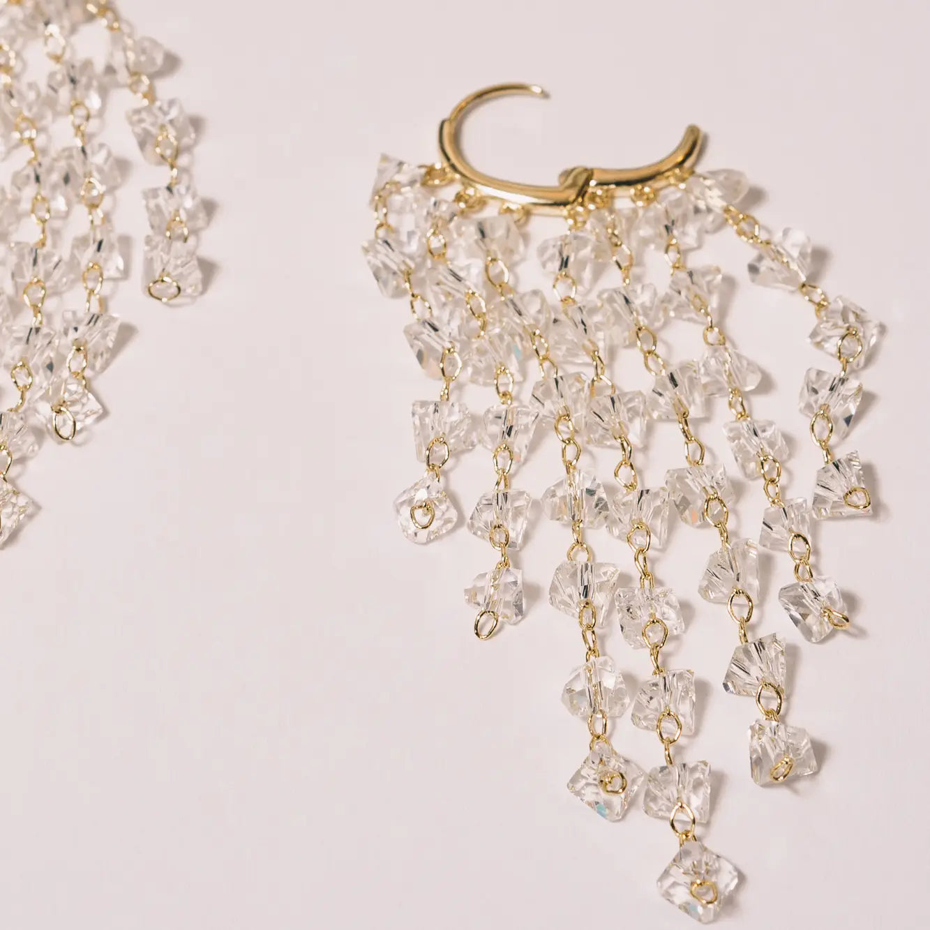 Murial Crystal Drop Earrings