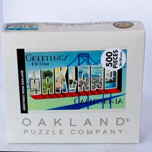 Load image into Gallery viewer, Greetings From Oakland Puzzle
