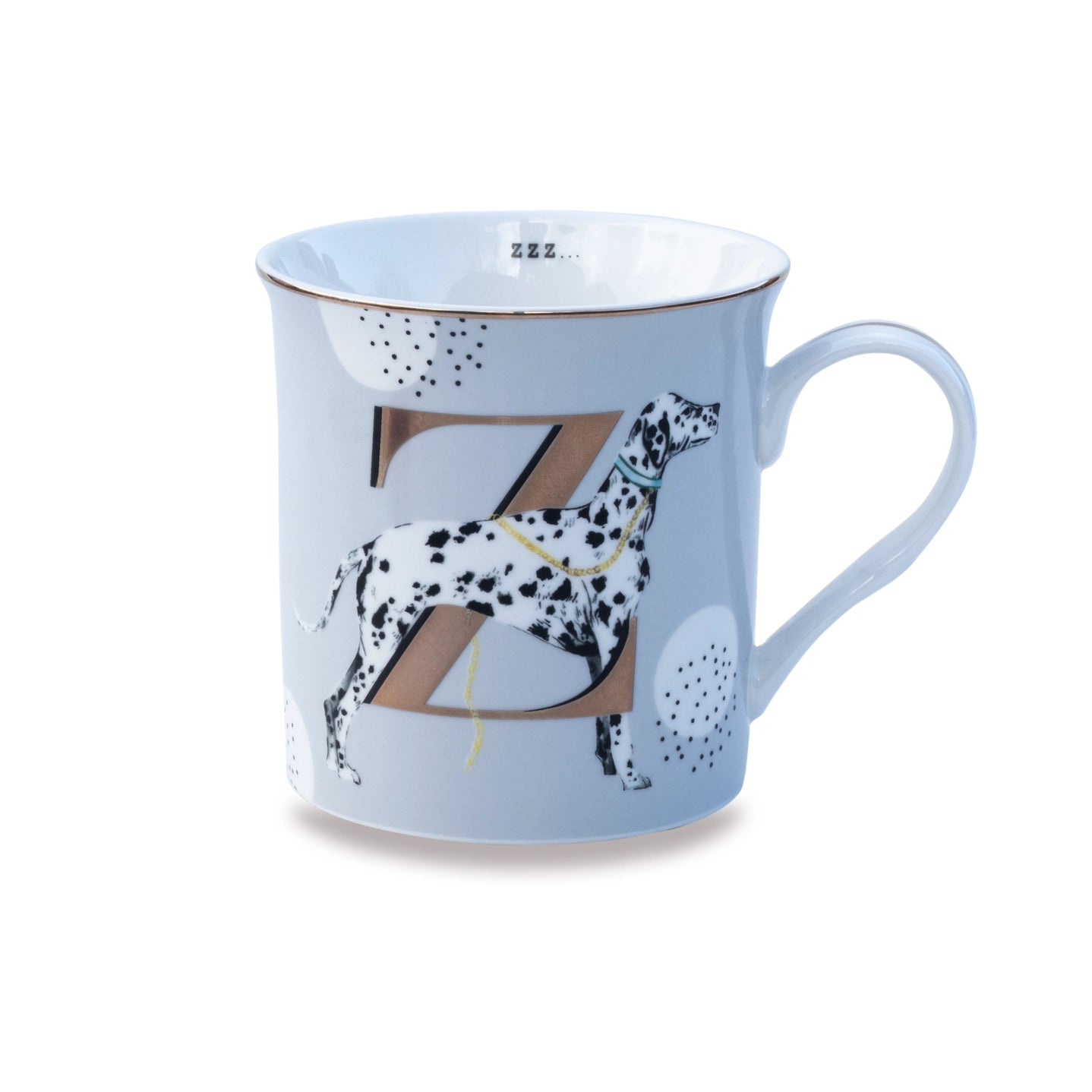 Yvonne Ellen the Gold Edition Alphabet Mugs