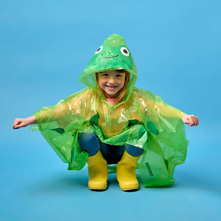 Kidoki Garden Friends Rain Ponchos - Three Designs