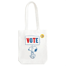Load image into Gallery viewer, Snoopy Vote Tote Bag
