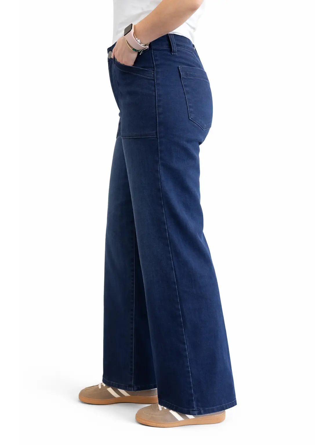 32'' Better Butter Wide Leg Jean w/ Porkchop Pockets