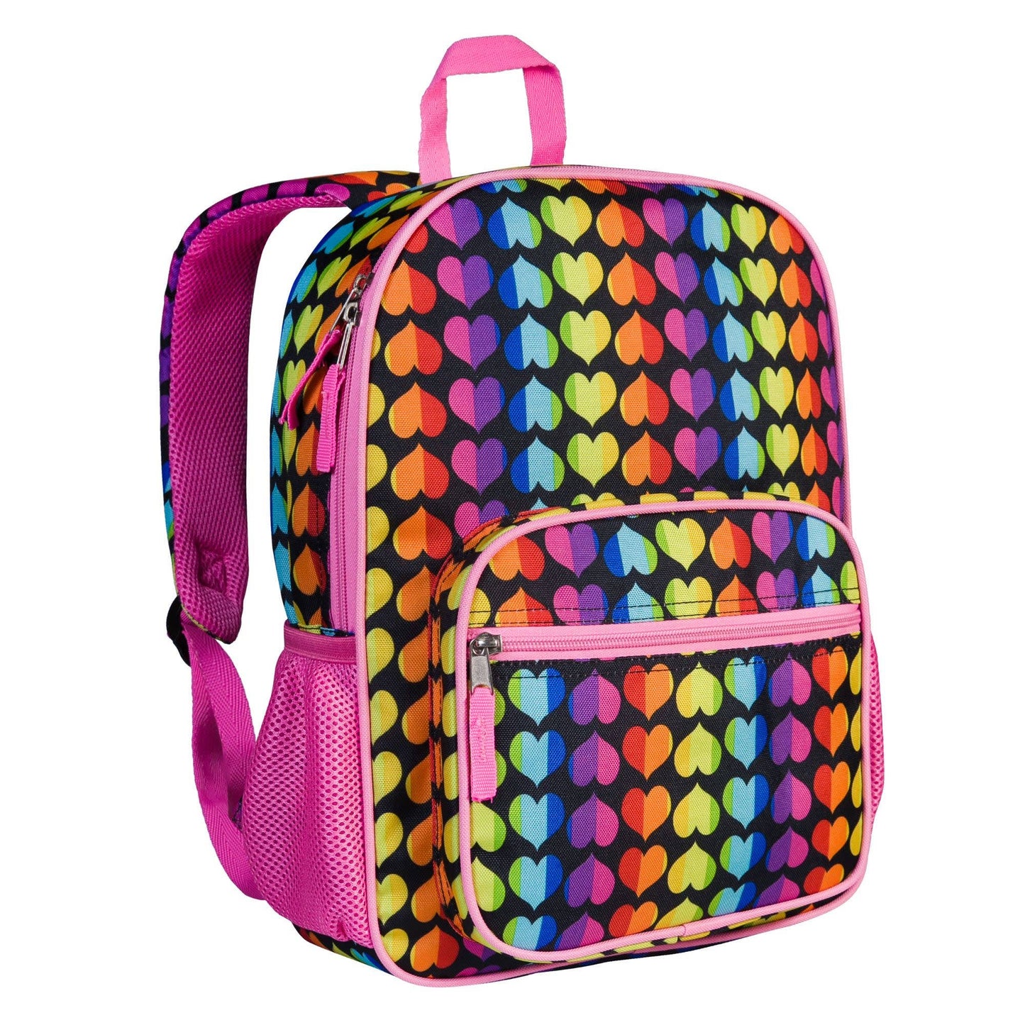 Rainbow Hearts Recycled Eco Backpack