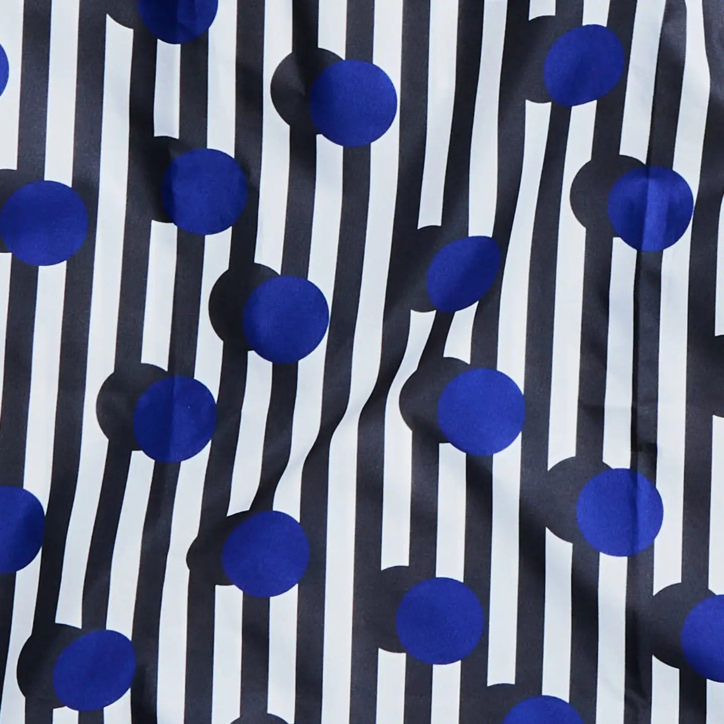 Polkastripe Pattern Reusable Eco-Friendly Tote Bag