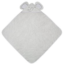 Load image into Gallery viewer, Hooded Towel - Elephant
