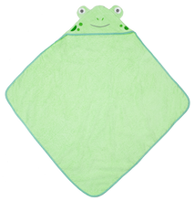 Load image into Gallery viewer, Hooded Towel - Frog
