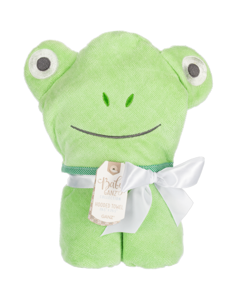 Hooded Towel - Frog