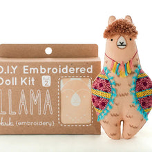 Load image into Gallery viewer, Llama - Embroidery Kit
