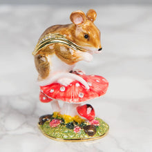 Load image into Gallery viewer, Treasured Trinkets - Mouse on Toadstool
