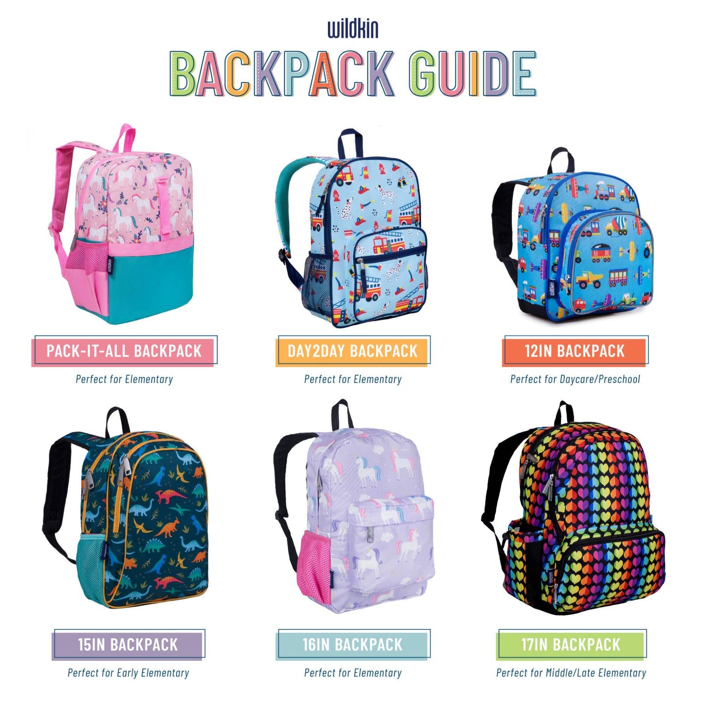Lilac Lemonade 16 Inch Backpack