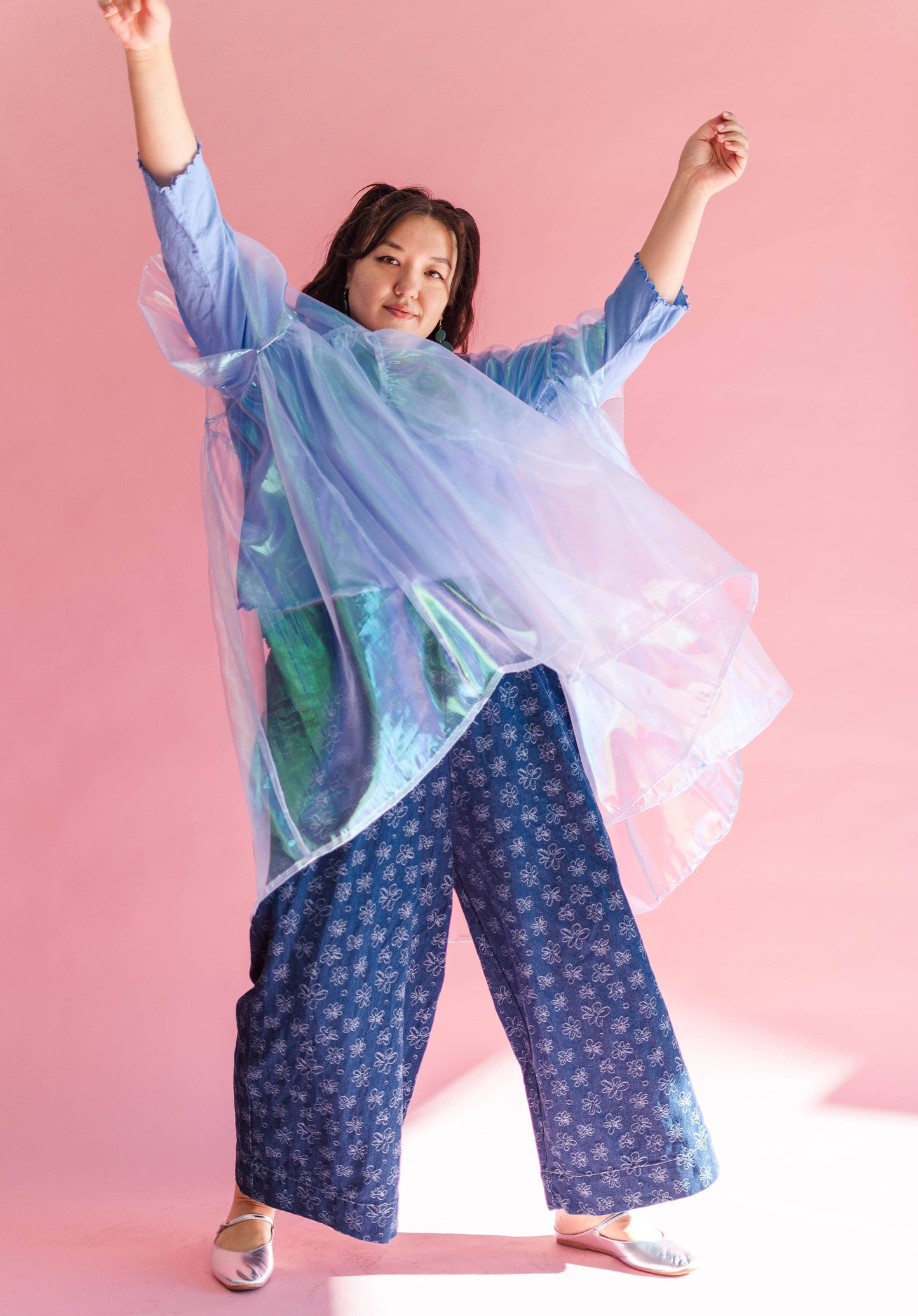 Daisy Denim Wide Leg Pant