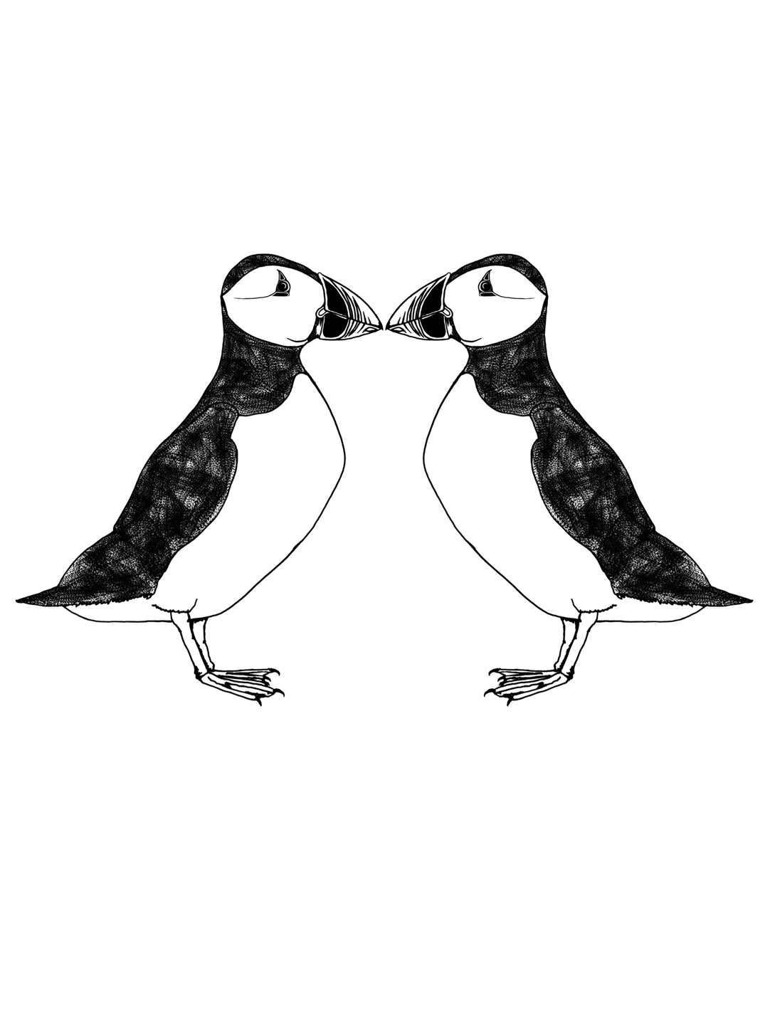 Love Puffins Gwenn Heavyweight Tee