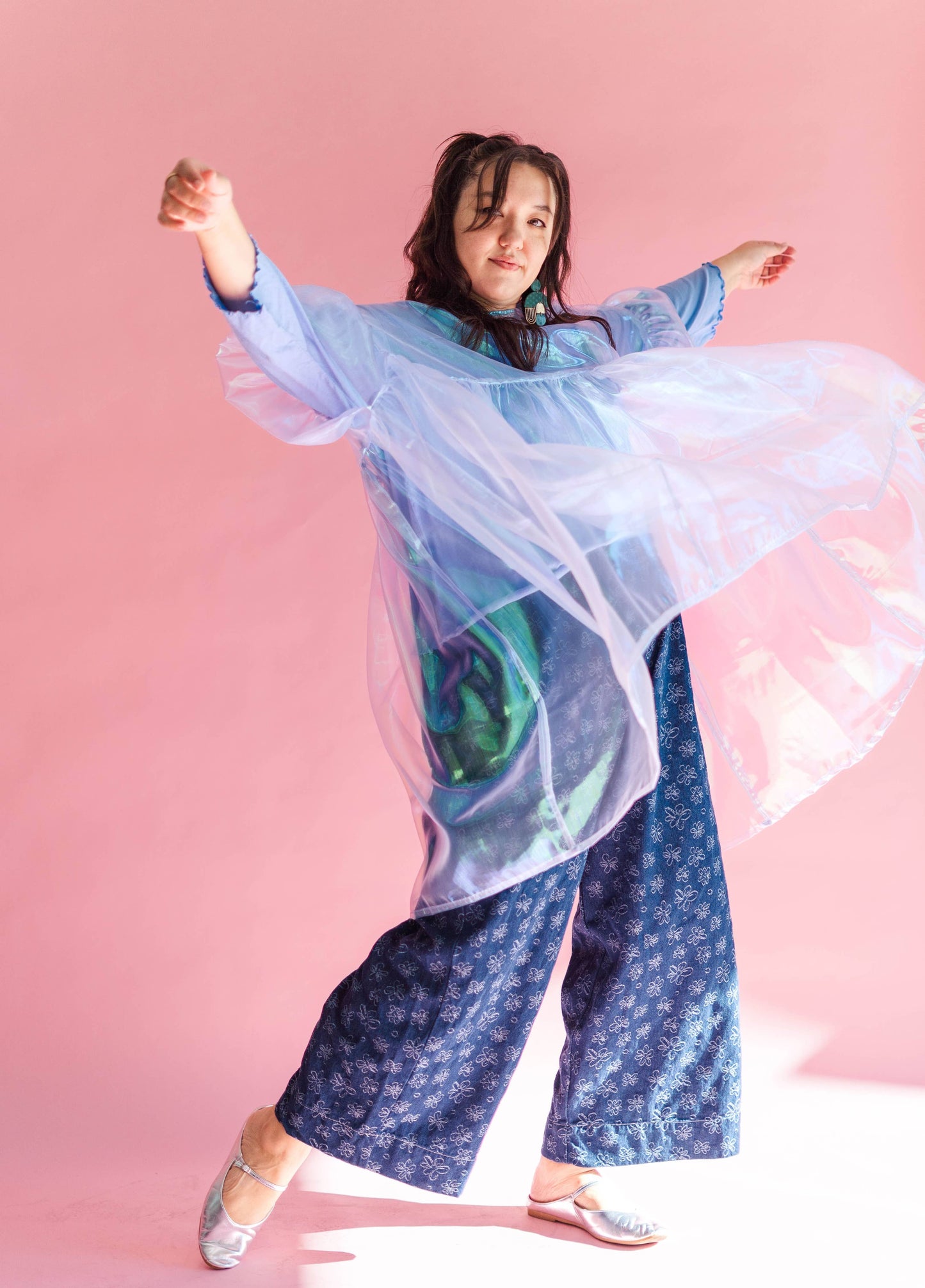Daisy Denim Wide Leg Pant