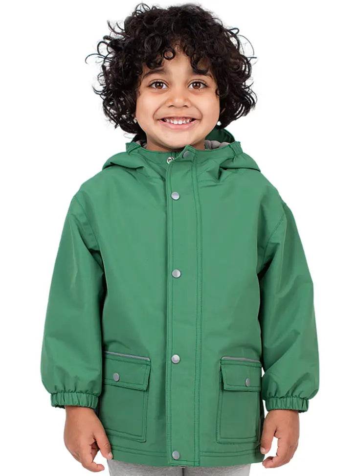 Cozy-Dry Waterproof Jacket - Fern Green