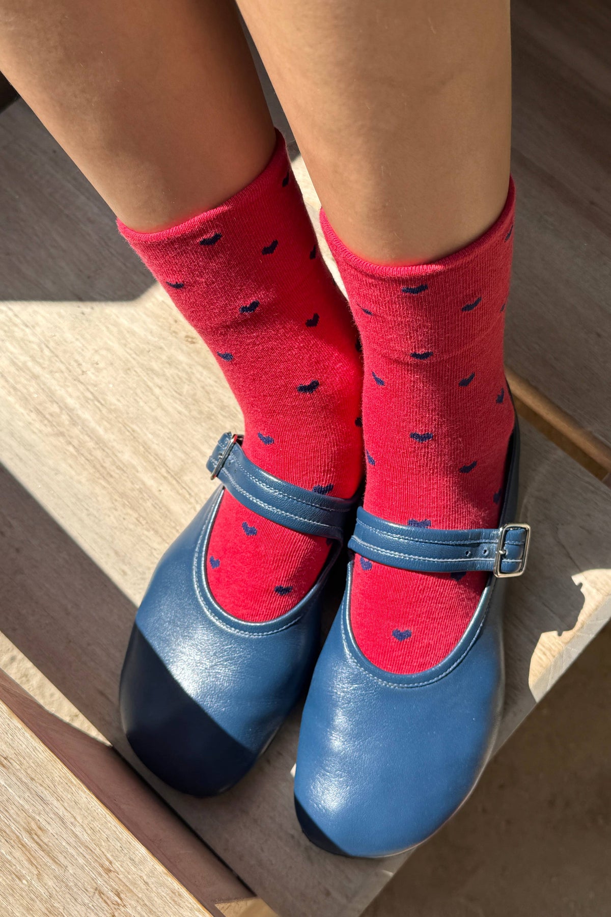Heart Sneaker Socks - Several Colors
