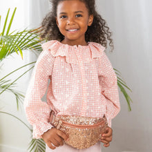 Load image into Gallery viewer, Pink Sequin Waist Bag
