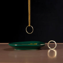 Load image into Gallery viewer, Danica Studio Boundless Frog Shaped Ceramic Trinket Tray

