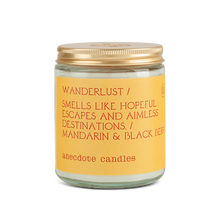 Load image into Gallery viewer, Wanderlust Candle (Mandarin &amp; Black Berry) Candle
