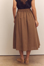 Load image into Gallery viewer, Midi-circled cotton skirts
