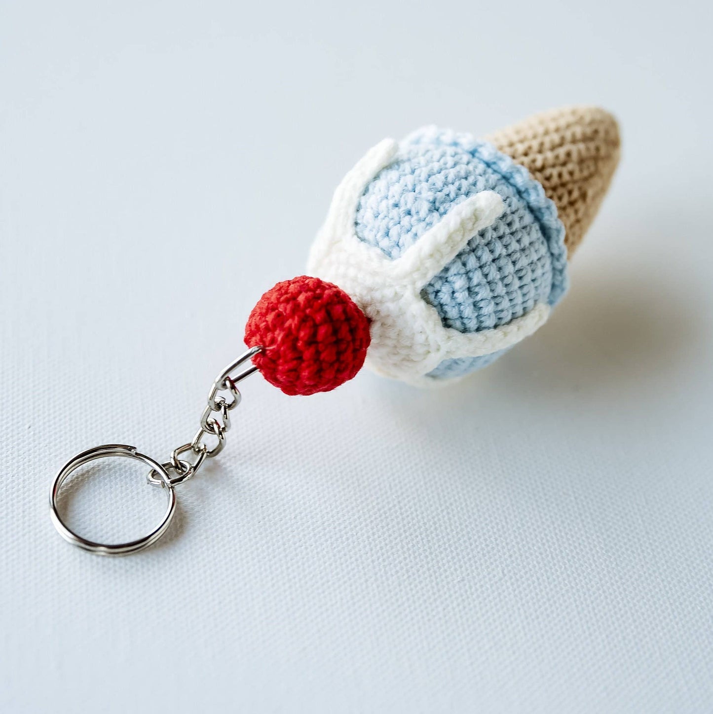Ice Cream Keychain and Zipper Pull