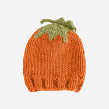 Load image into Gallery viewer, Pumpkin Hat, Orange Baby Kid Beanie Fall Halloween Costume
