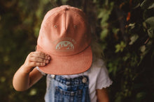 Load image into Gallery viewer, Lyric SnapBack- pink corduroy hat

