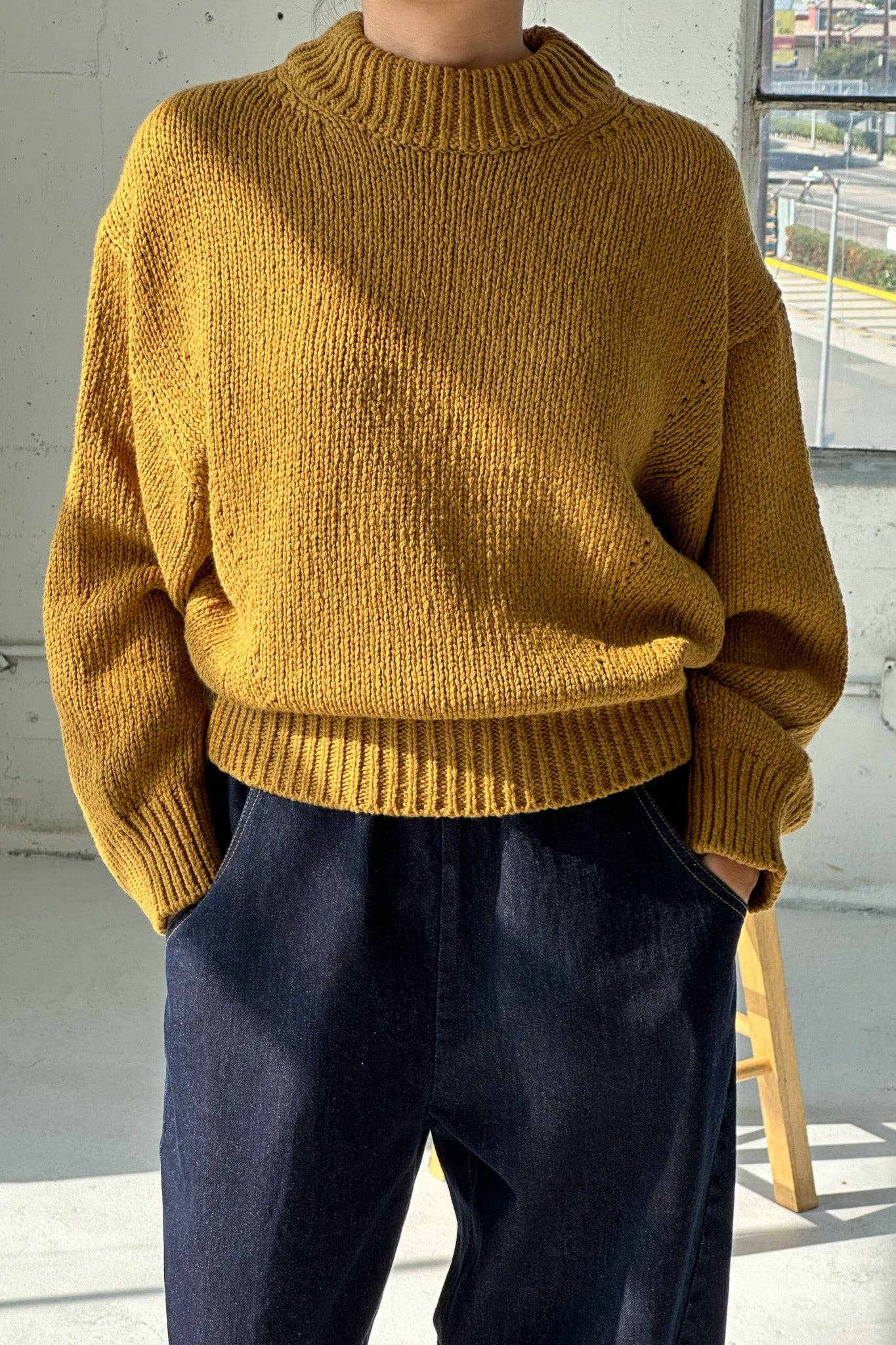 Zoe Cotton Sweater